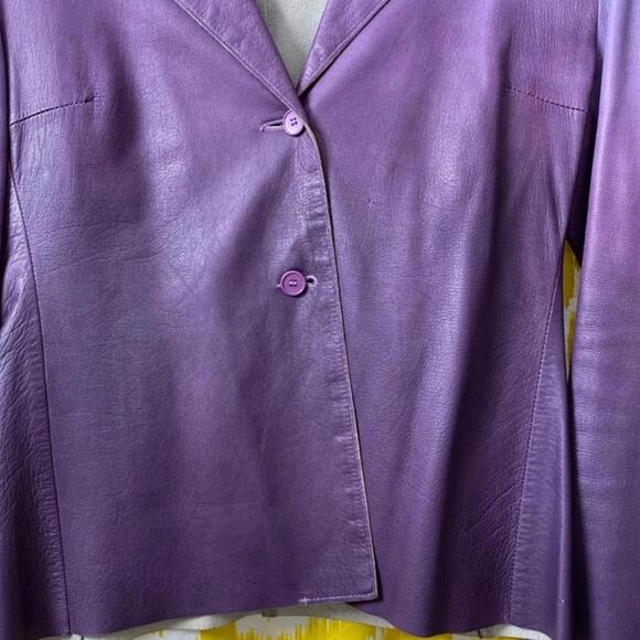 Women's Purple Jacket - Picture 4 of 6